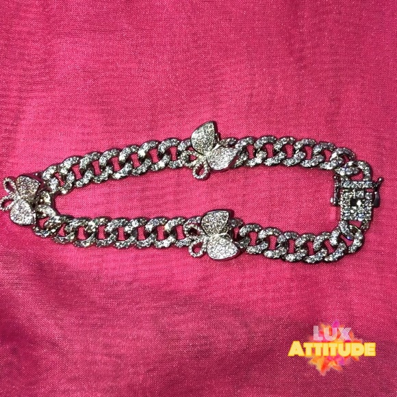 Butterfly anklet - Picture 7 of 7